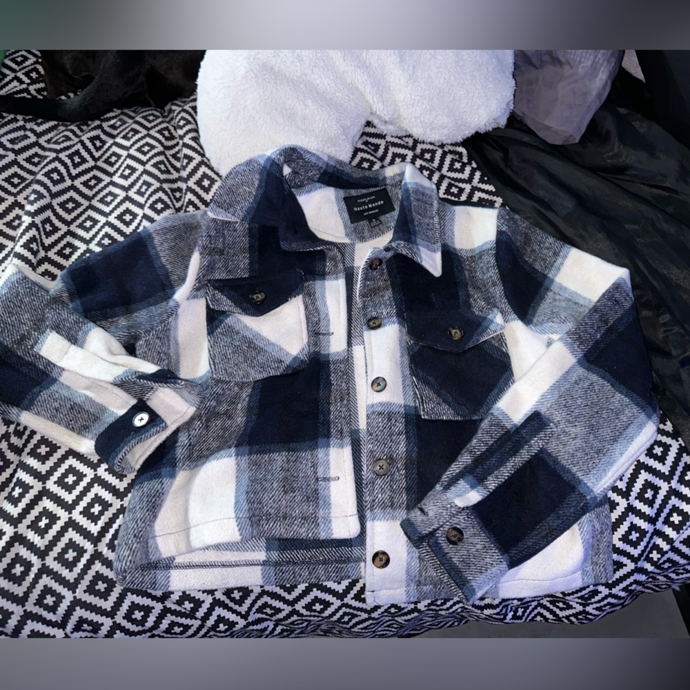 Blue flannel